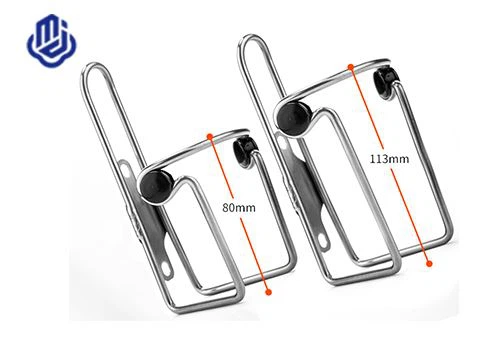 Suporte para chaleira de bicicleta de titânio